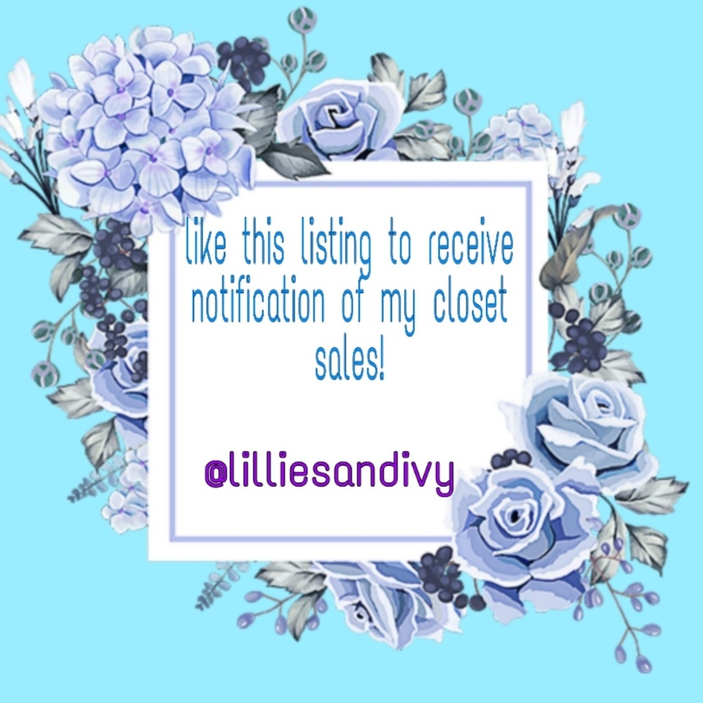 Like This Post To Be Notified Of Sales!